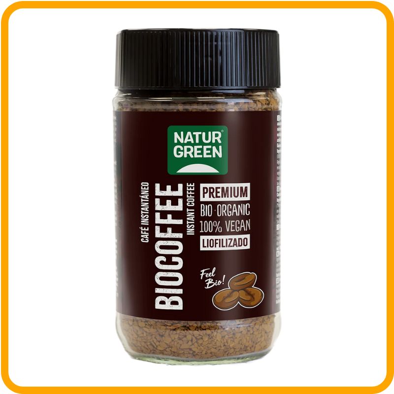 Naturgreen Biocoffee – Instant Coffee (100g) | Natural, Vegan