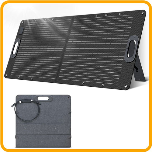 100W Foldable Solar Panel – High Efficiency ETFE Panel for Power Stations & Outdoor Use