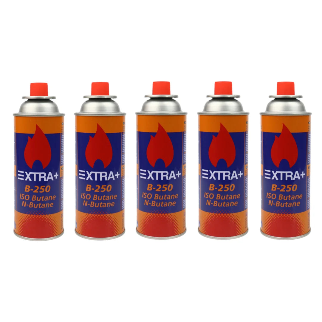 Butane Gas Cartridge – 227g Safety Valve Canister for Portable Stoves, ideal for camping stoves and torches. Safe and efficient.