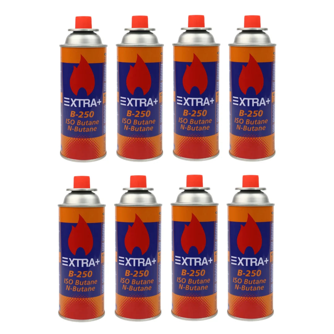 Butane Gas Cartridge – 227g Safety Valve Canister for Portable Stoves & Torches