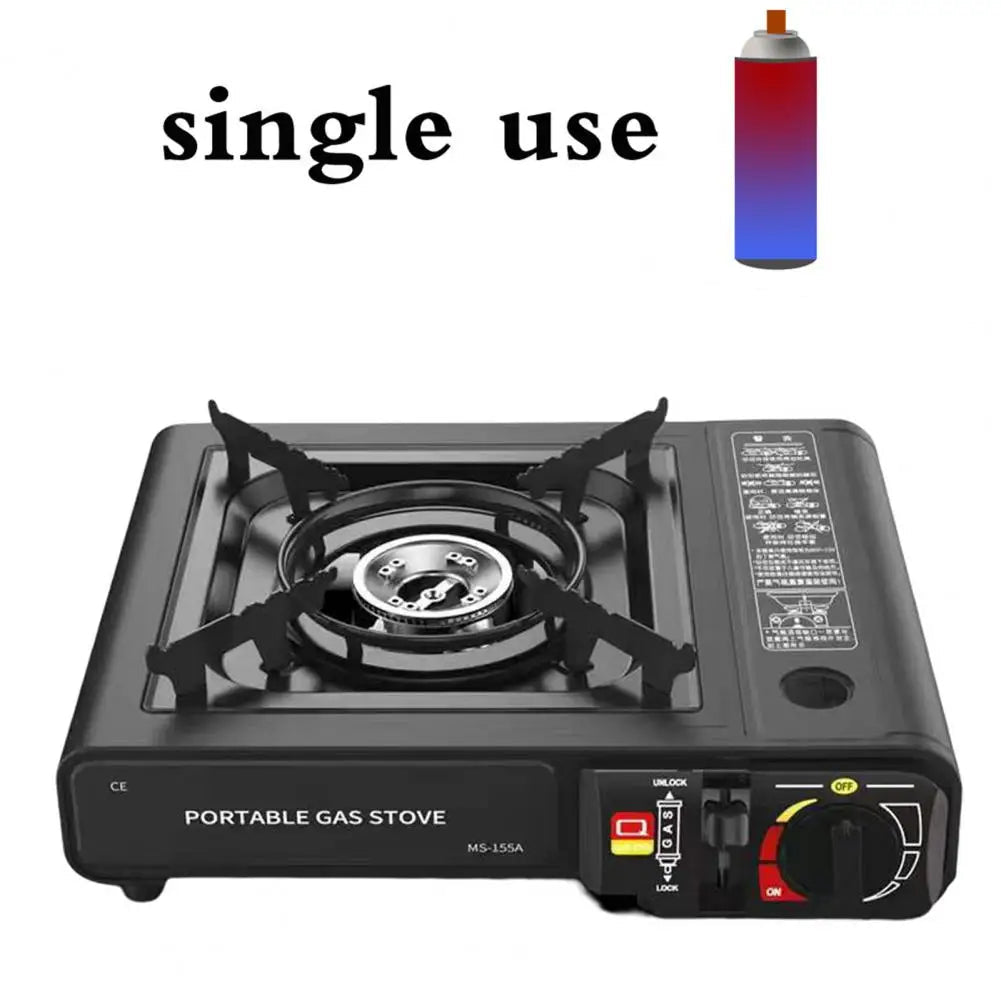 Portable Dual-Fuel Butane stove for camping and emergencies, offering reliable cooking power wherever you go.