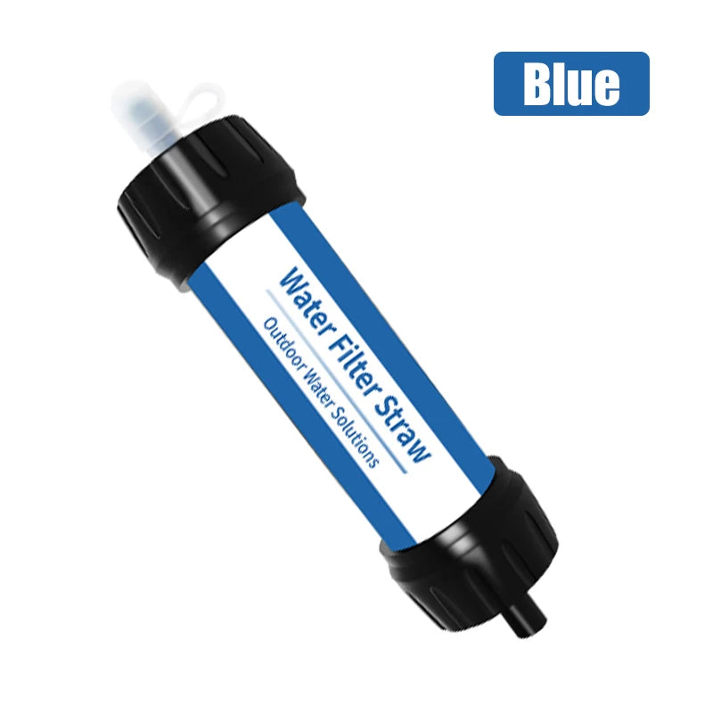 Compact Mini Water Filter Straw – Portable Emergency Water Purifier for safe drinking water in survival situations.
