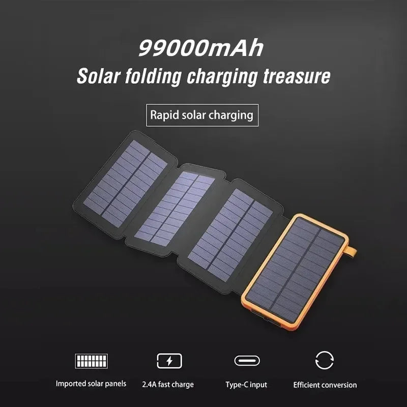 Portable Folding Solar Panels USB Fast charging
