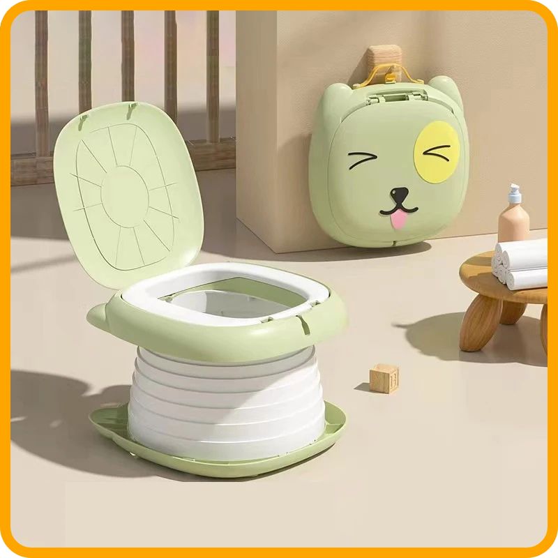 Pot pliable et portable pour tout-petits – Anti-odeurs et anti-fuites