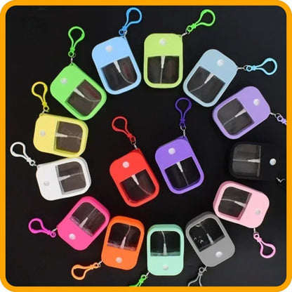 Petit vaporisateur désinfectant pour les mains avec porte-clés