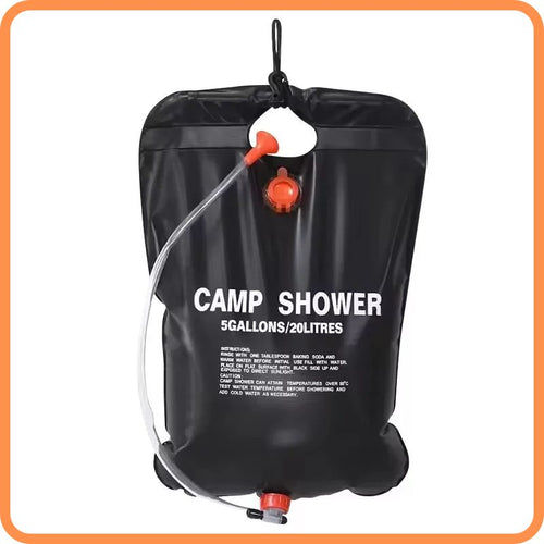 20L Solar Portable Shower Bag – for Outdoors offers a convenient way to enjoy warm showers anywhere while camping.