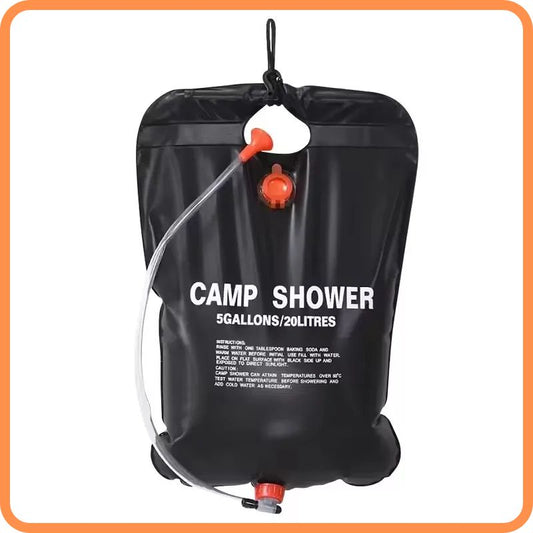 20L Solar Portable Shower Bag – for Outdoors offers a convenient way to enjoy warm showers anywhere while camping.