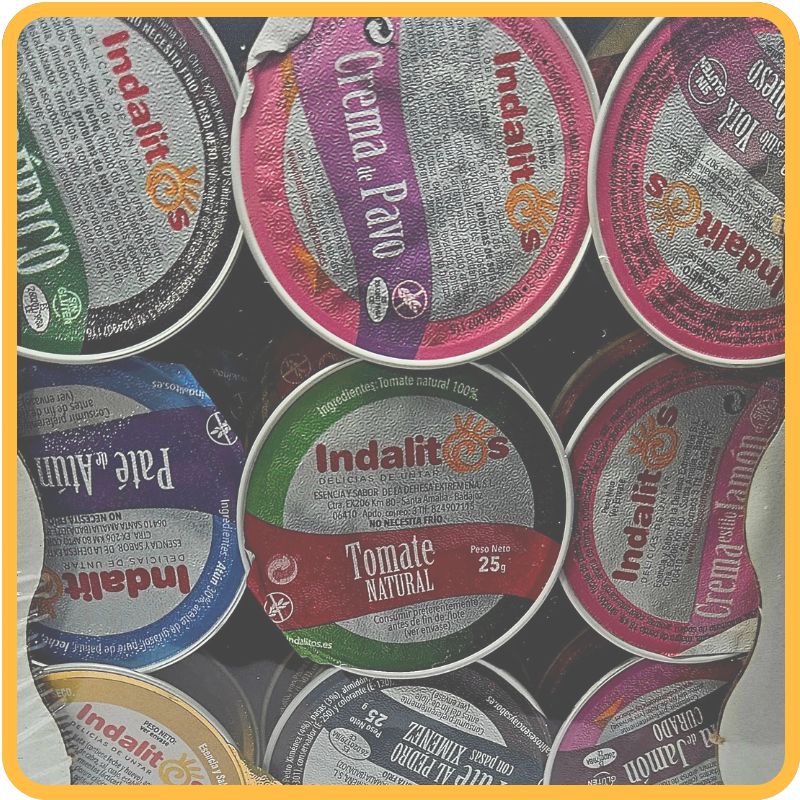 Lot de 18 tartinades gourmandes à base de pâté et de crème – Aliments d'urgence longue conservation, kits de survie