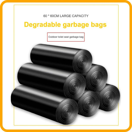 Sacs poubelles dégradables pour toilettes portables