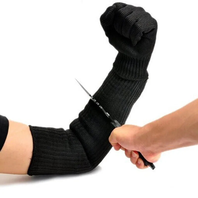 Cut-Resistant Arm Sleeves – Self-Defense provide protection against sharp hazards in industrial settings.