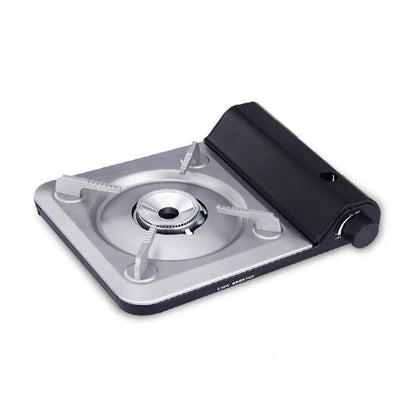 Portable Ultra-Thin Hot Pot Burner with Storage Box designed for camping and outdoor cooking convenience.