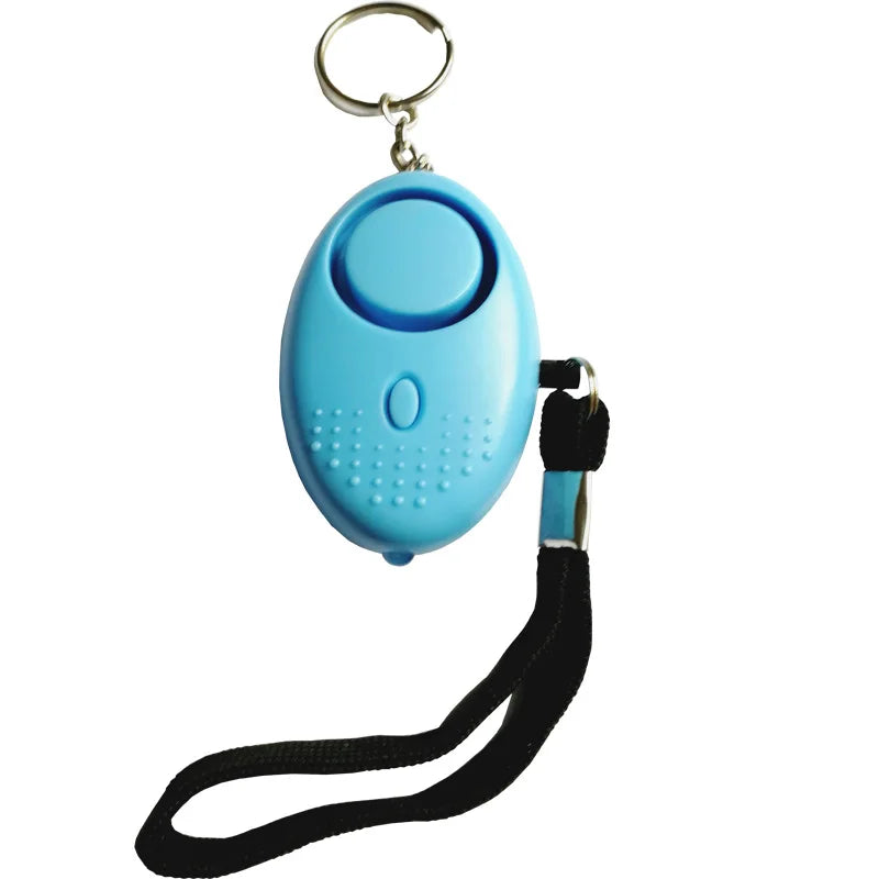 Compact 130dB Personal Safety Alarm Keychain – Anti-Attack, Anti-Wolf, Emergency Alert for instant protection on the go.