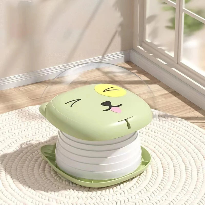 Compact and kid-friendly, the 🚼 Folding Portable Toddler Potty – Travel Toilet is perfect for emergencies and travel.