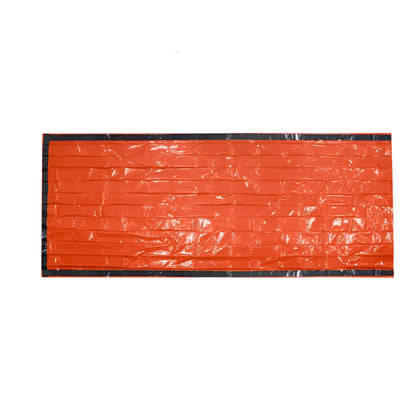Compact and lightweight, the Portable Waterproof Emergency Survival Sleeping Bag reflects 90% body heat for outdoor safety.