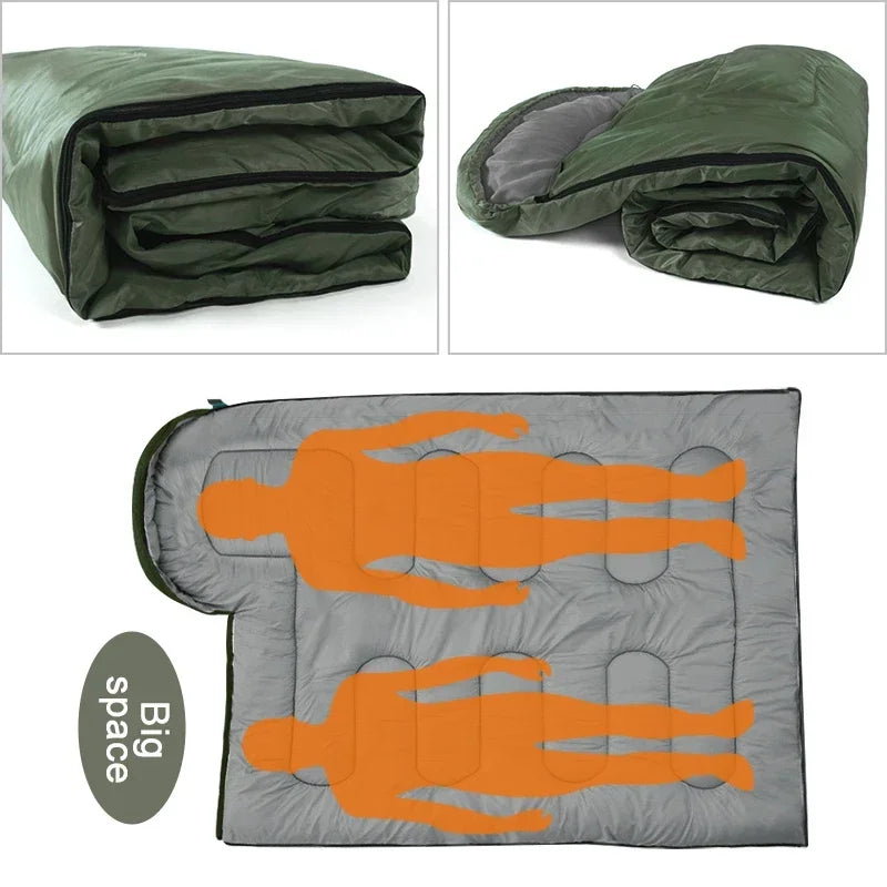 4-Season Ultralight Waterproof Sleeping Bag – Warm, Compact, designed for comfort in any season while camping or hiking.