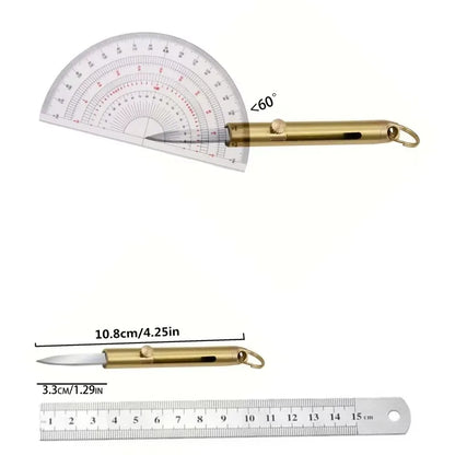 Mini Keychain Knife – Portable, Multifunctional Outdoor Tool | Compact Blade ideal for camping and everyday tasks.