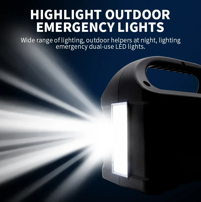 Powerful 100W Outdoor Power Bank with AC 220V Output – 24,000mAh LiFePO₄ Battery, LED Display for outdoor adventures.