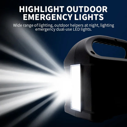 Powerful 100W Outdoor Power Bank with AC 220V Output – 24,000mAh LiFePO₄ Battery, LED Display for outdoor adventures.