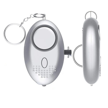 Compact 130dB Personal Safety Alarm Keychain – Anti-Attack, Anti-Wolf, Emergency Alert for peace of mind.