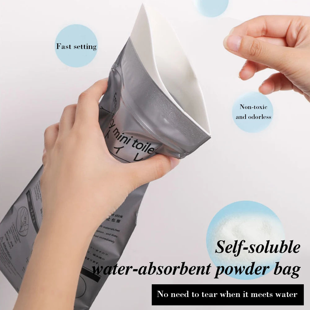 Portable and leakproof, 🚻 700ml Disposable Emergency Urine Bags provide a hygienic solution for urgent situations.