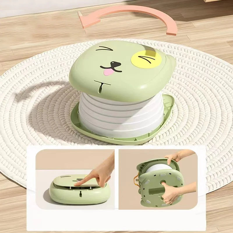 Compact and kid-friendly, the 🚼 Folding Portable Toddler Potty – Travel Toilet is perfect for on-the-go emergencies.