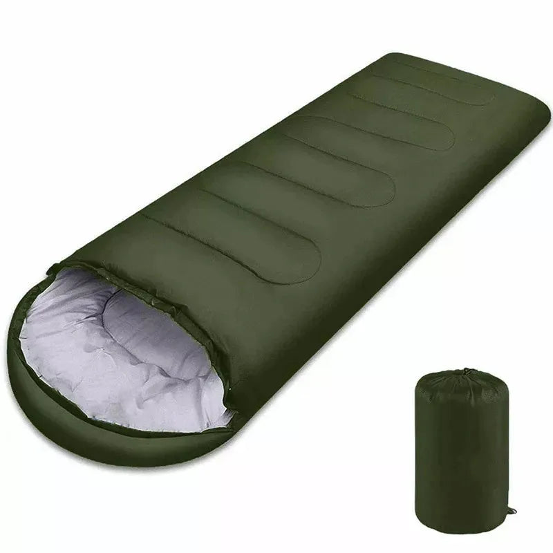 Ultralight and compact, the 4-Season Ultralight Waterproof Sleeping Bag – Warm, Compact is perfect for outdoor adventures.