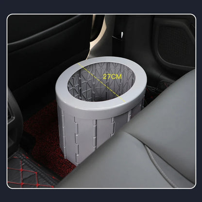 Compact and sturdy, the 🚽 Folding Portable Camping Toilet – Emergency Travel Toilet fits perfectly in your vehicle.