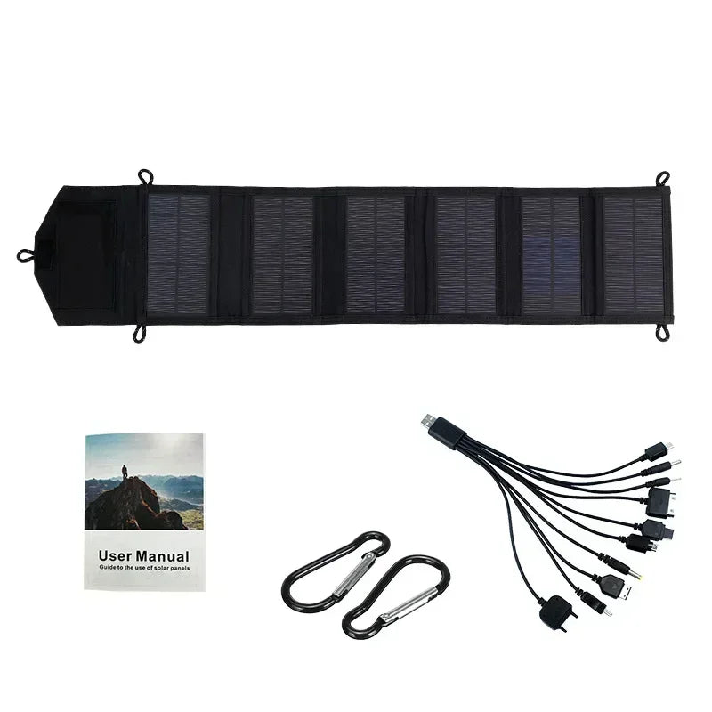 1000W Foldable Solar Panel Charger – Portable USB offers versatile outdoor charging solutions for phones and gear.