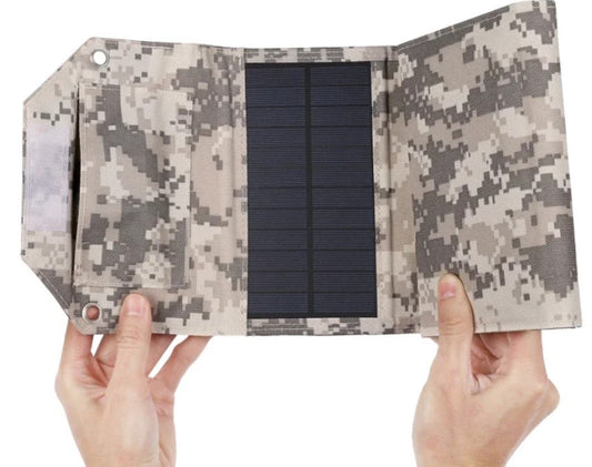 100W Foldable Solar Charger – USB Power Anywhere, Anytime
