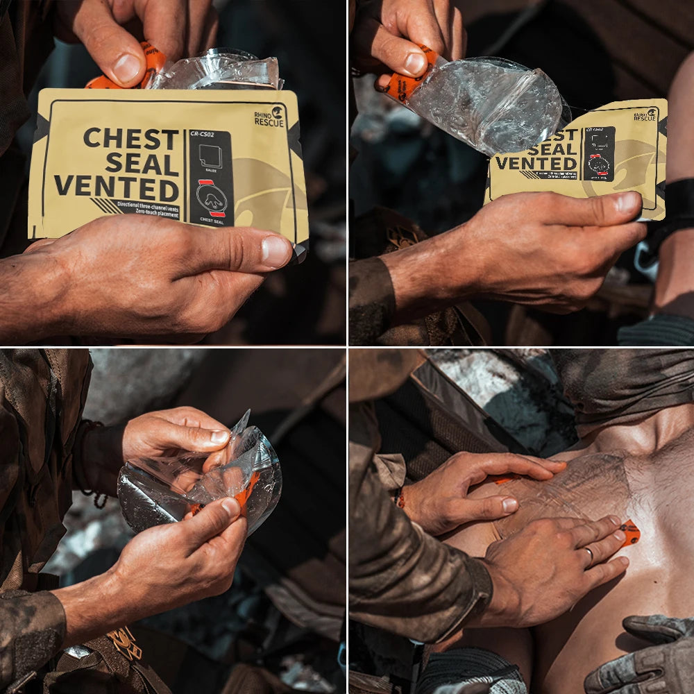 Control severe bleeding with the Trauma First Aid Kit – Tactical Emergency Medical Pack, essential for emergencies.