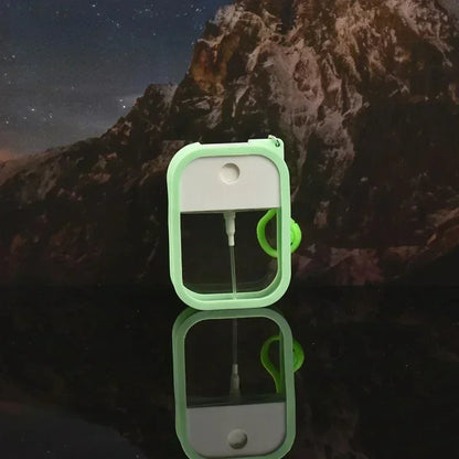 Compact Small Spray Hand Sanitizer with Keychain, perfect for on-the-go hand hygiene during emergencies.
