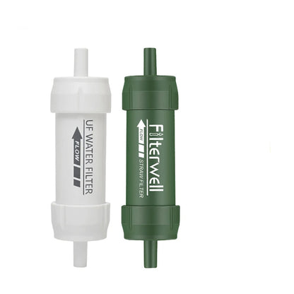 Compact Mini Water Filter Straw – Portable Emergency Water Purifier for safe drinking water in survival situations.