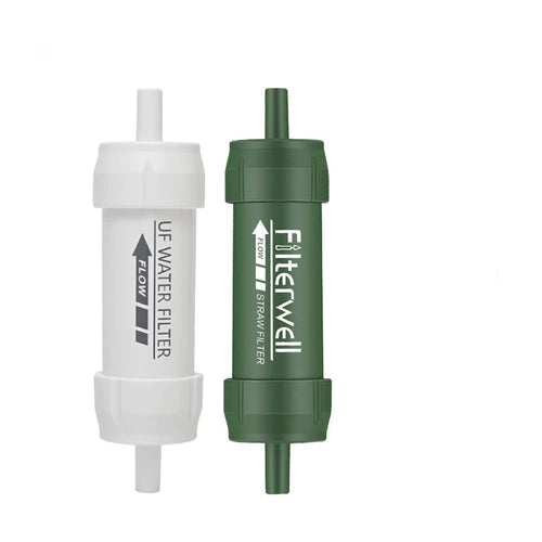 Compact Mini Water Filter Straw – Portable Emergency Water Purifier for safe drinking water in survival situations.