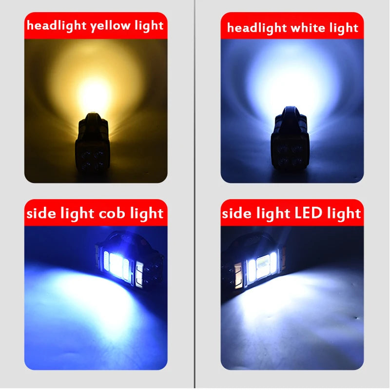 Solar rechargeable LED flashlight with 4 light modes, perfect for camping and emergencies. Waterproof and versatile.