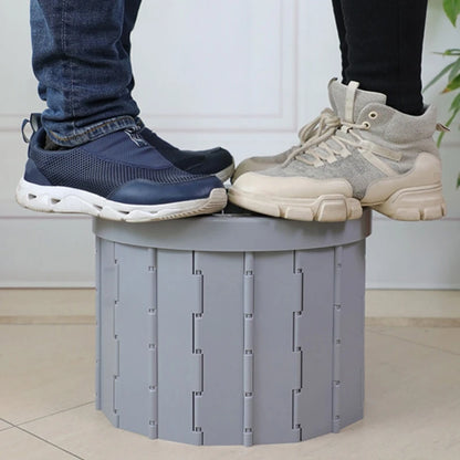 Reliable 🚽 Folding Portable Camping Toilet – Emergency Travel Toilet for off-grid adventures or emergency situations.
